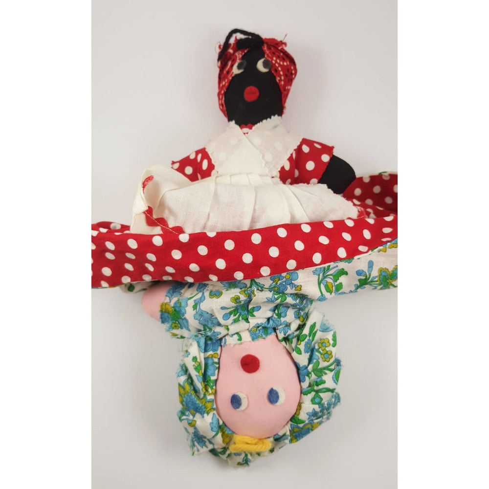 Vintage Topsy Turvy Reversible Rag Doll